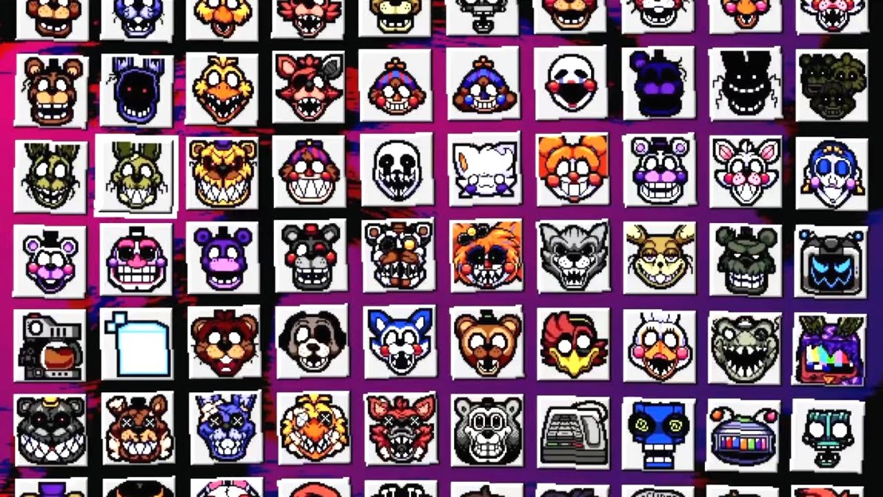 Five Nights At Frickbear's 3 FULL GAME | ALL CHARACTERS GALLERY EXTRAS!