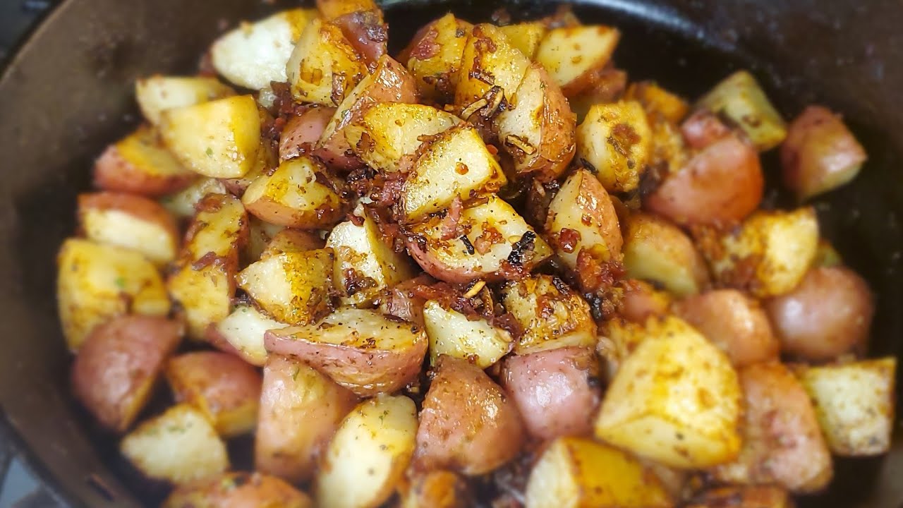Bacon & Onion Roasted Potatoes