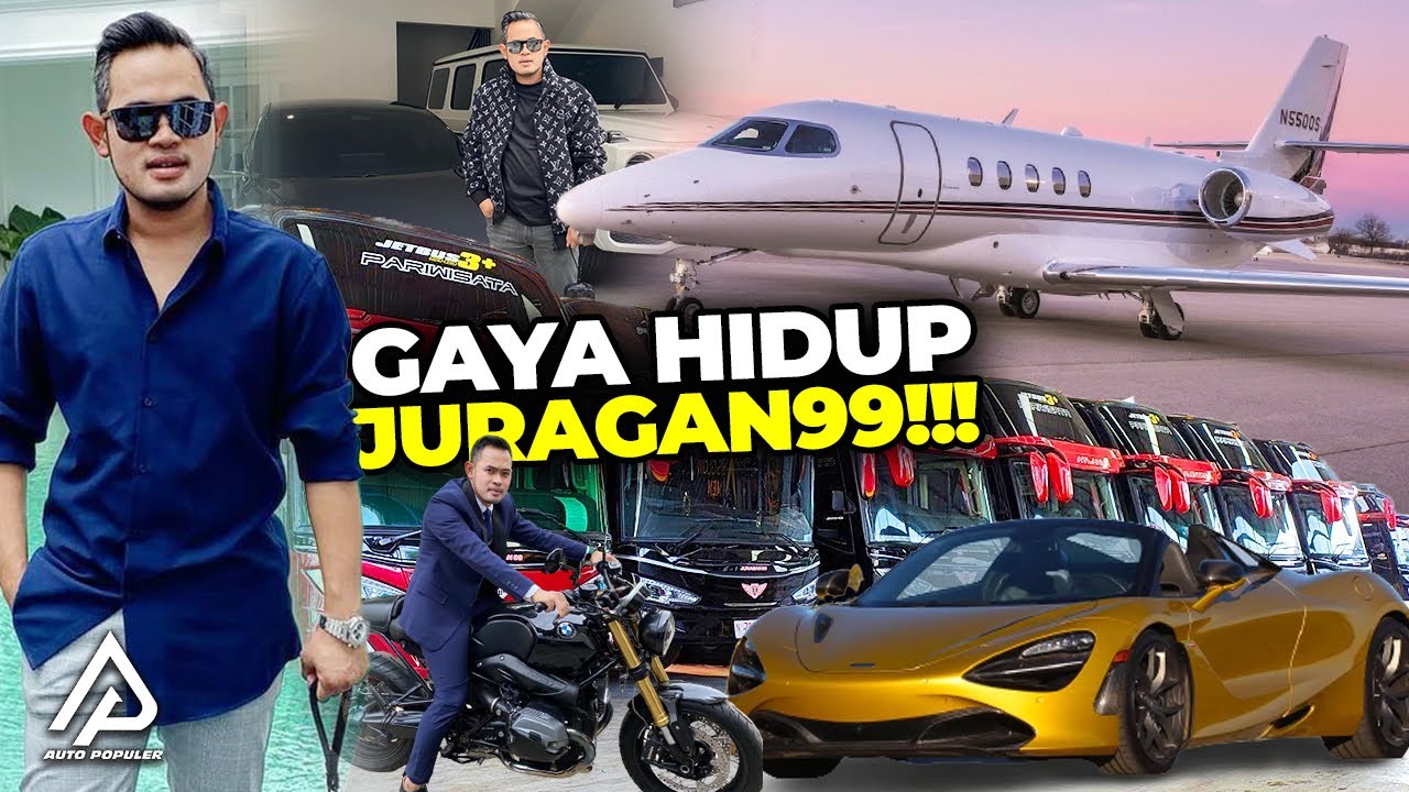 Selain Jet Pribadi dan Super Car, Intip Koleksi Bus Mewah Juragan 99 Gilang Widya Pramana
