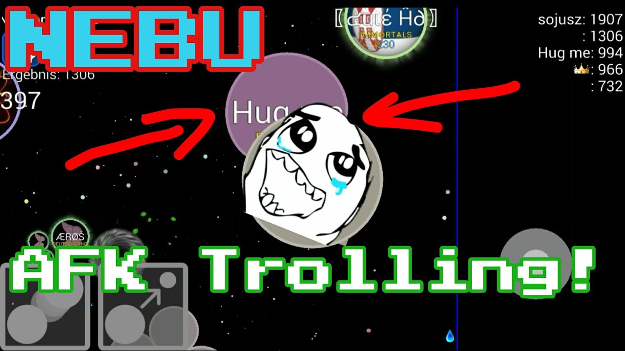 Nebulous - AFK BLOB | MAGIC BLOB | Trolling