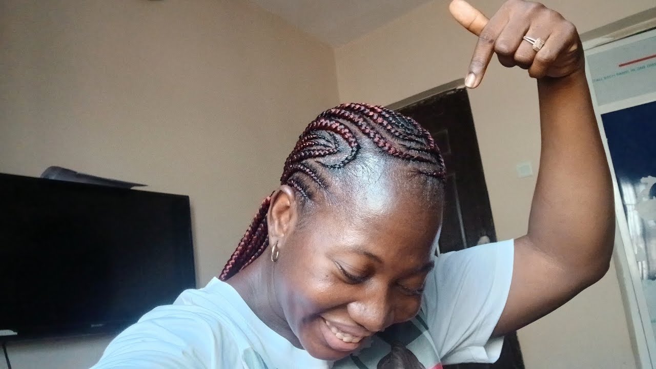 First hairstyle after  childbirth 