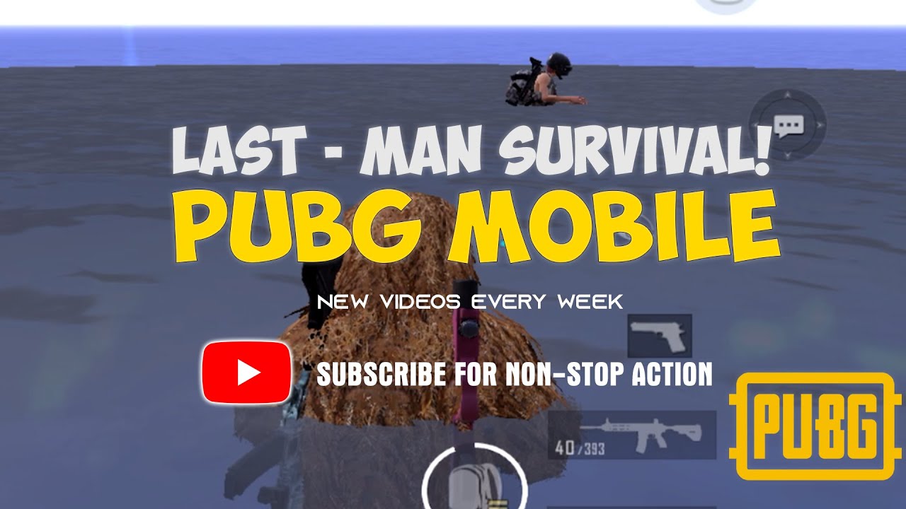 PUBG Mobile | Last-Man Survival! Outplayed the Final Opponent in Water