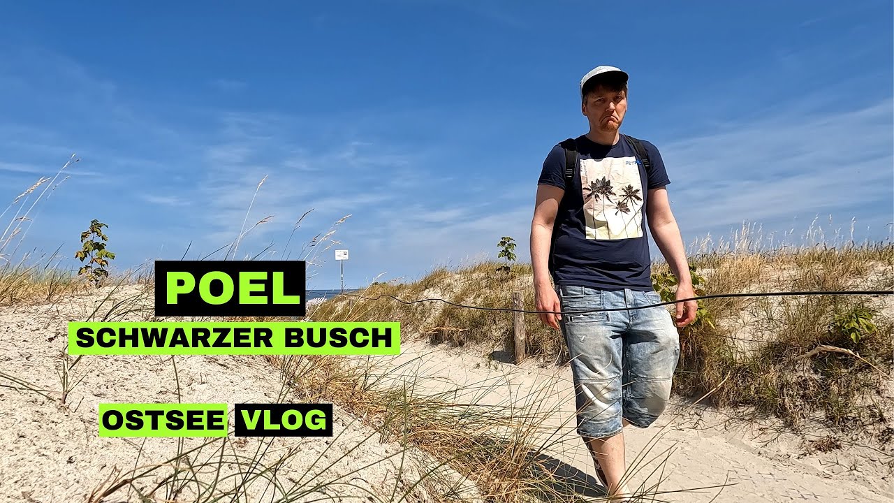Baden auf Poel - Ostsee - Werden Oma und die Kinder für immer auf der Sandbank stecken bleiben?