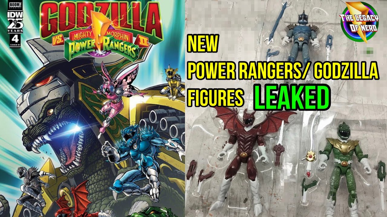 НОВЫЕ фигурки Playmates Power Rangers/Godzilla УТЕЧЕНЫ В ИНТЕРНЕТ