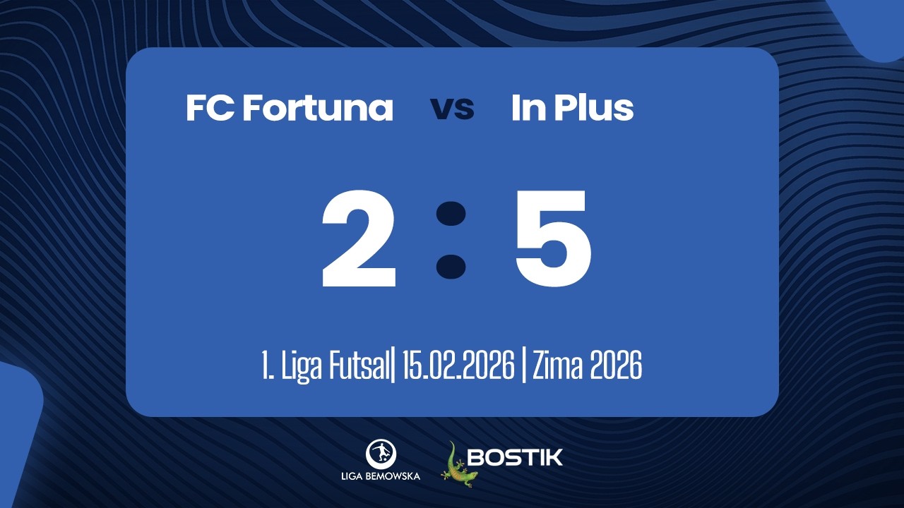 FC Fortuna 2:5 In Plus | Kolejka 6 | Zima 2026