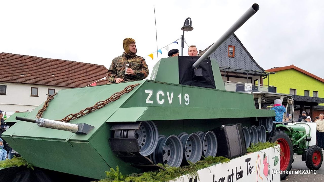 Kleines Dorf - Rießen Party - Karneval in Zella 2019