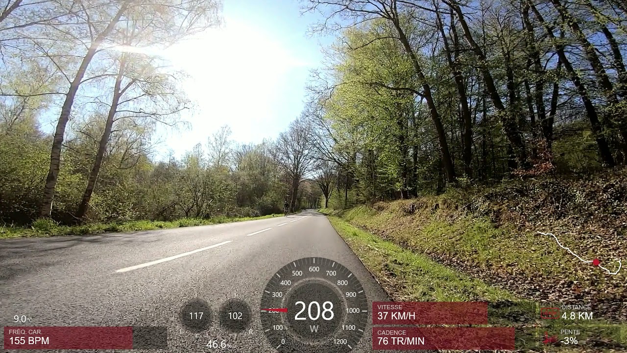 Les Vaux de Cernay en vélo