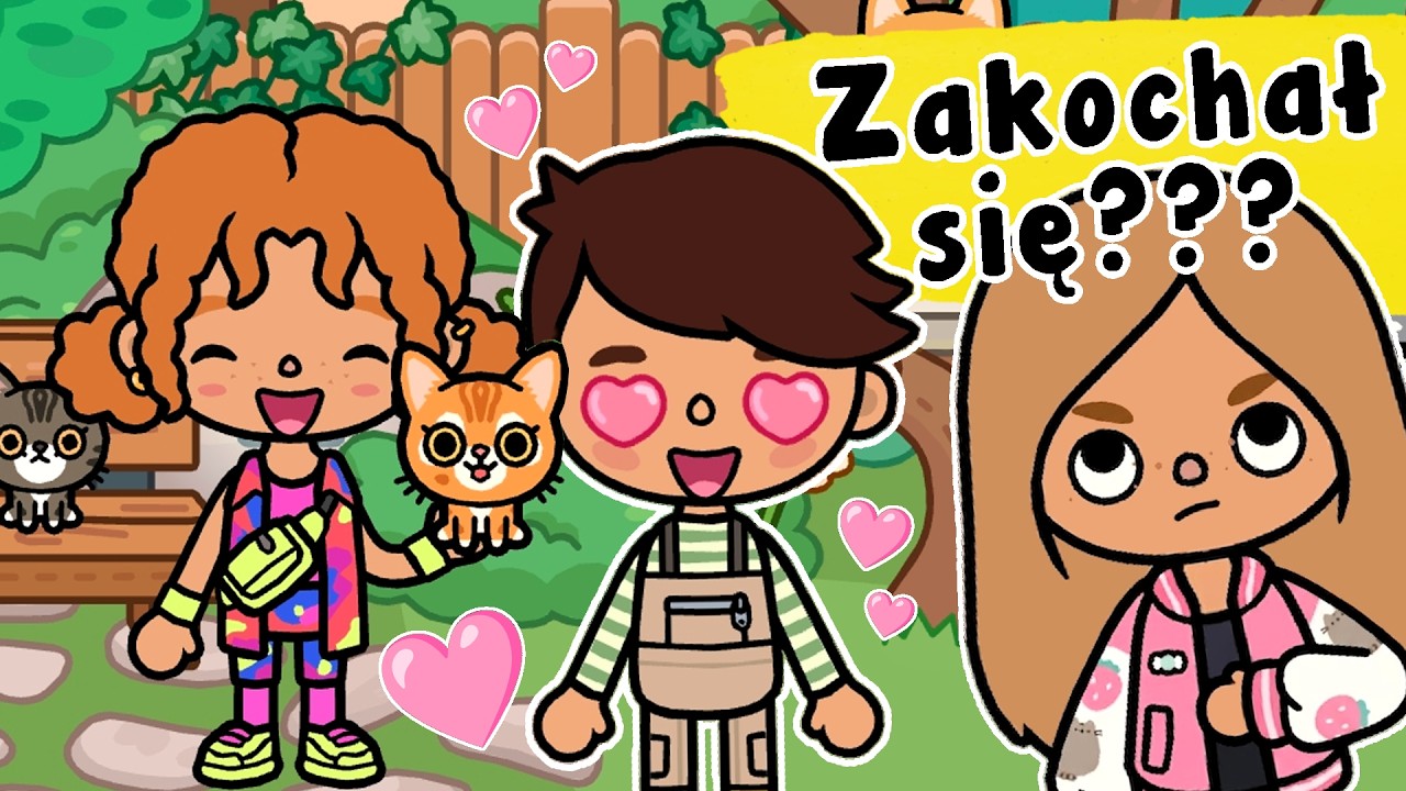 PATRYK SIĘ ZAKOCHAŁ 😍 ZAZDROSNA TOPCIA 🤭 Toca Life World HISTORYJKA TOCA BOCA 