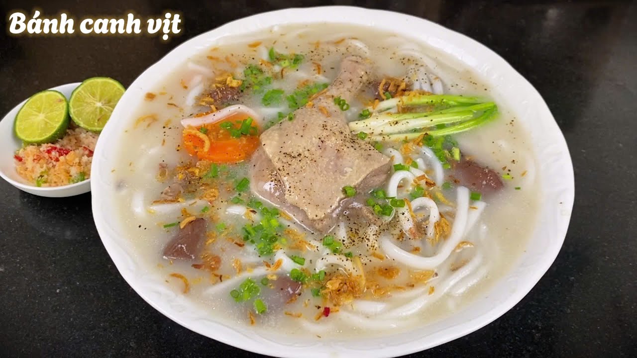 Cách nấu BÁNH CANH VỊT MIỀN TÂY đúng kiểu miền tây | Bếp Của Vợ
