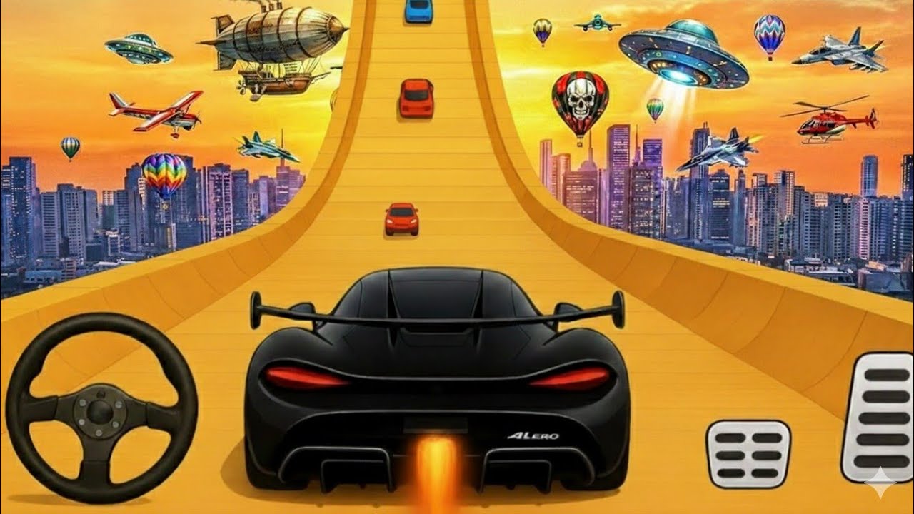 Ultimate Mega Ramp GT Car Racing Simulator | Extreme Car Stunts 3D Android Gameplay #7