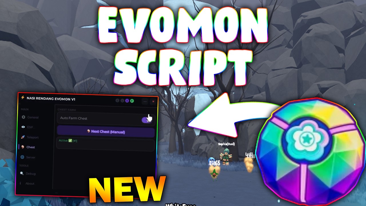 *НОВЫЙ* Скрипт для Evomon (PASTEBIN 2026) ( АВТОФАРМ, АВТОЛЕЧЕНИЕ, АВТОБОСС, ПЕРЕМЕЩЕНИЕ, ВЫПУСК )