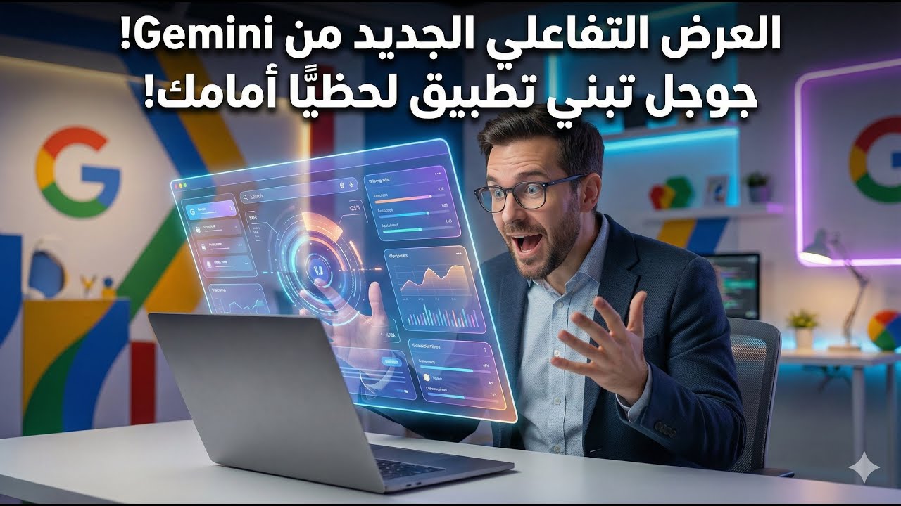 عرض جيمناي الديناميكي الجديد  وتحويل الأسئلة والإجابات والمادة التعليمية  إلى تطبيق تفاعلي