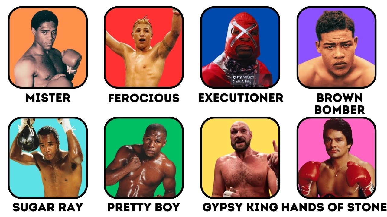 Every Famous Boxer's Nickname Explained in 11 Minutes