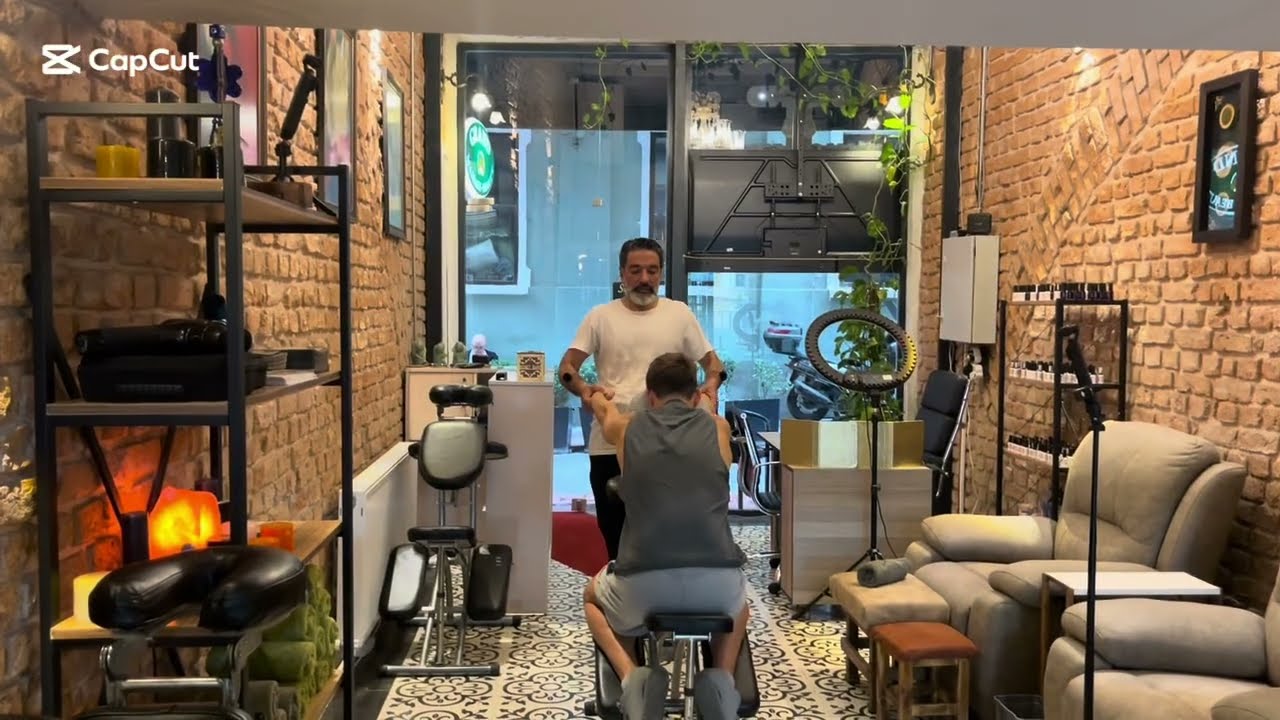 #relaxingmassage#massagetherapy #aromatherapy#massage#massageRelaxing chairmassage whit Alex Kosta 