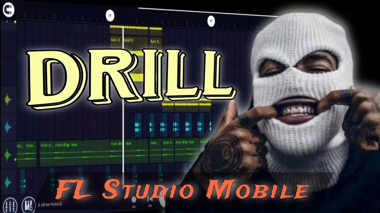 How to Make a AFRO DRILL Type Beat on FL Studio Mobile | Full Beat Tutorial 2025
