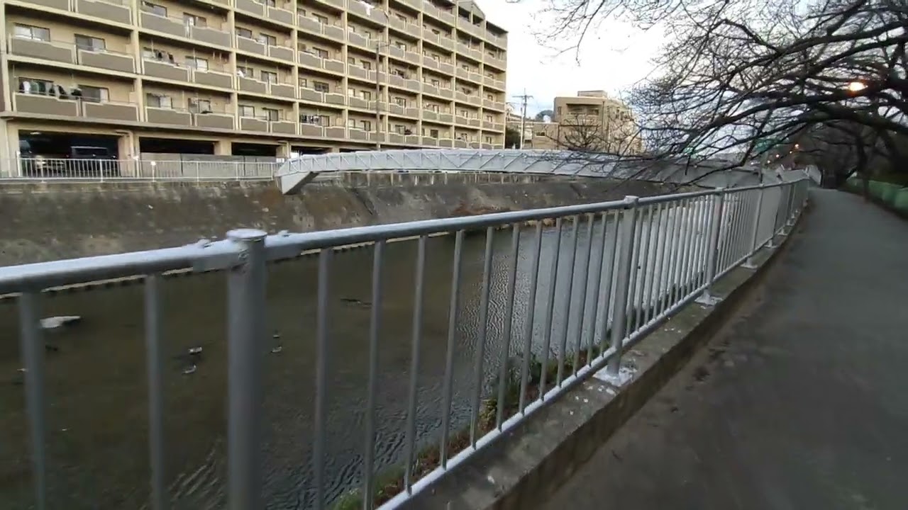 @Hirano River Canal Osaka Japan 