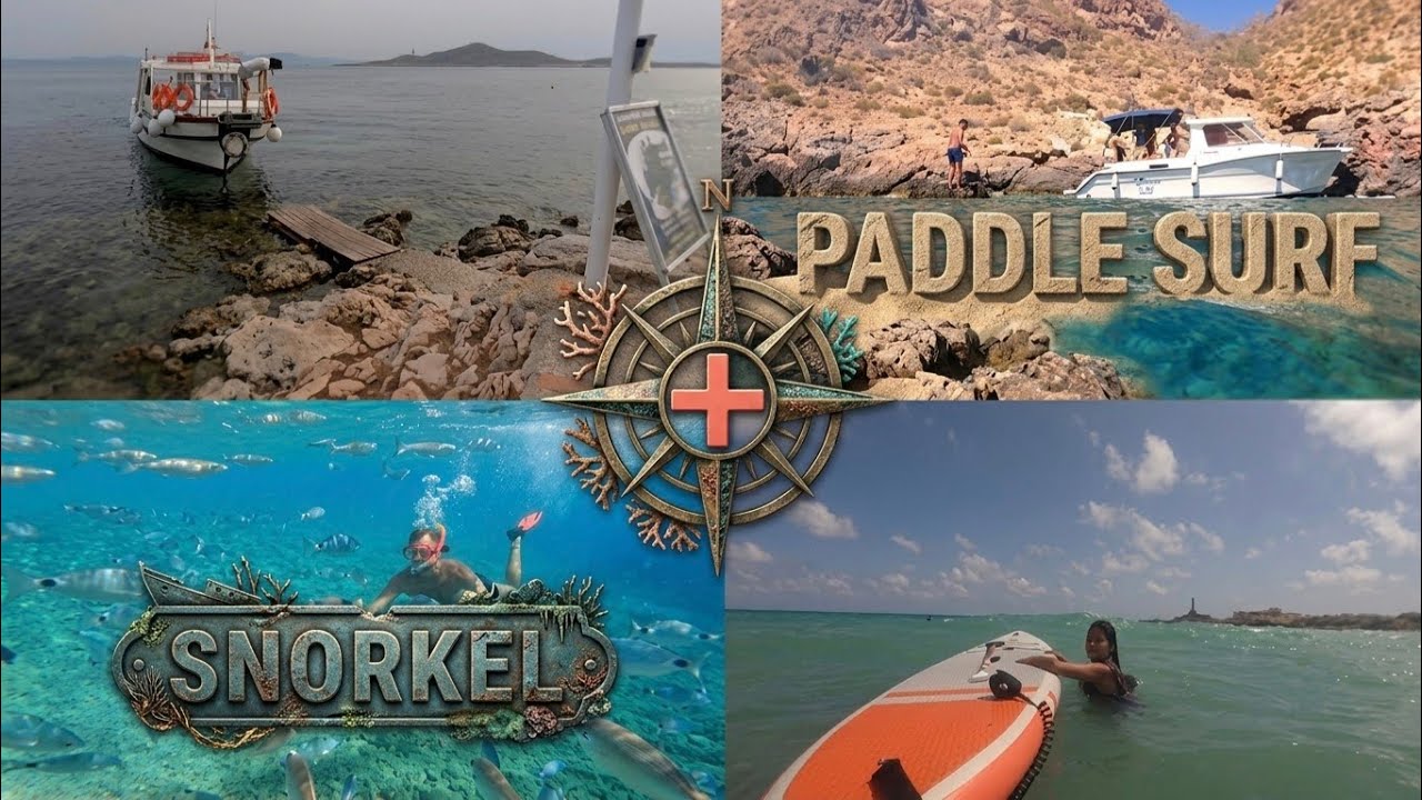🏄 PADDLE SURF en Cabo de Palos & SNORKEL en CALA CERRADA Cartagena 🐟🐠