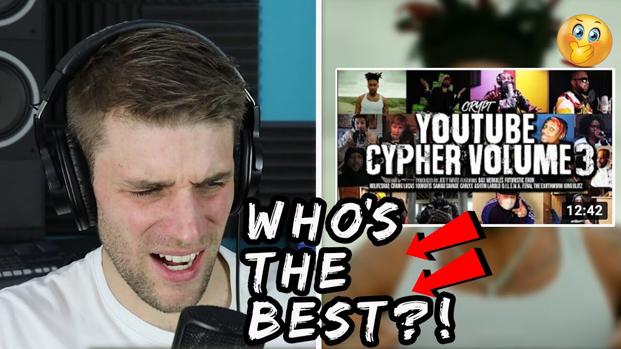 Crypt Youtube Cypher Vol. 3 DISSECTED!! | THE FULL BAR BREAKDOWN Pt. 1 (Dax, No Life Shaq, Merkules)