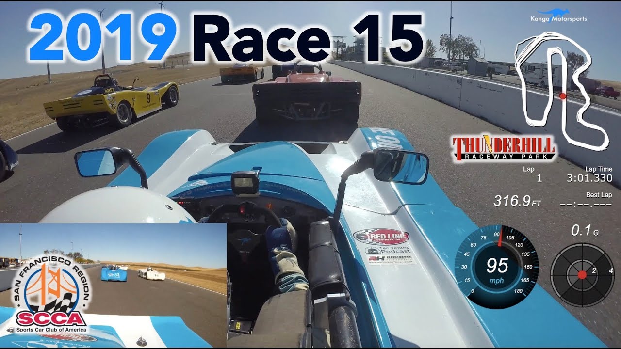 2019 SCCA SFR Race 15 (4K) - Thunderhill Raceway  - Spec Racer Ford Gen3