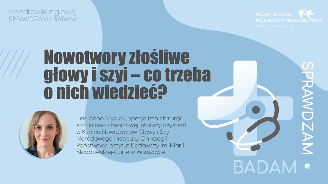 Nowotwory głowy i szyi - czynniki ryzyka.