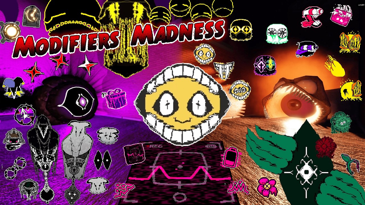 SZALEŃSTWO MODYFIKATOR&Oacute;W +2 Modyfikatory Każdy pok&oacute;j bezpieczeństwa - SAFEROOM 12 - ROBLOX GRACE