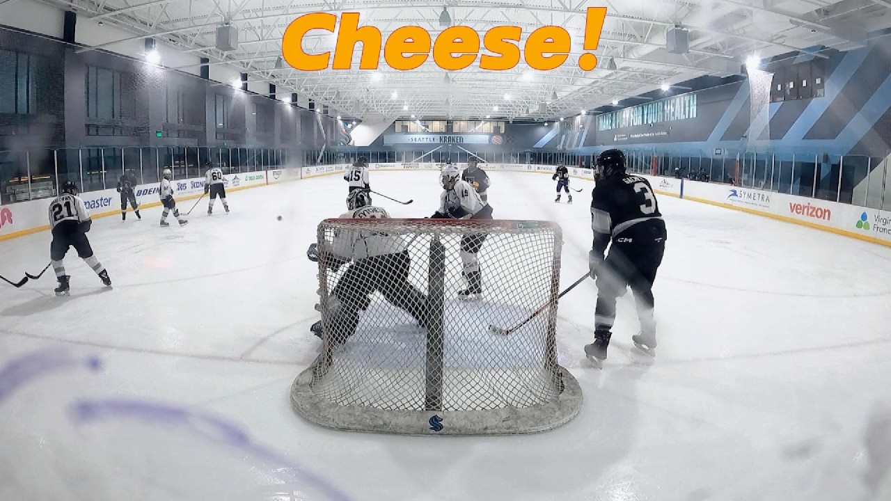 Cheese!: Trash Pandas vs Mudflaps - Mic'd-Up Goalie GoPro, Kraken Hockey League, 1/25/26