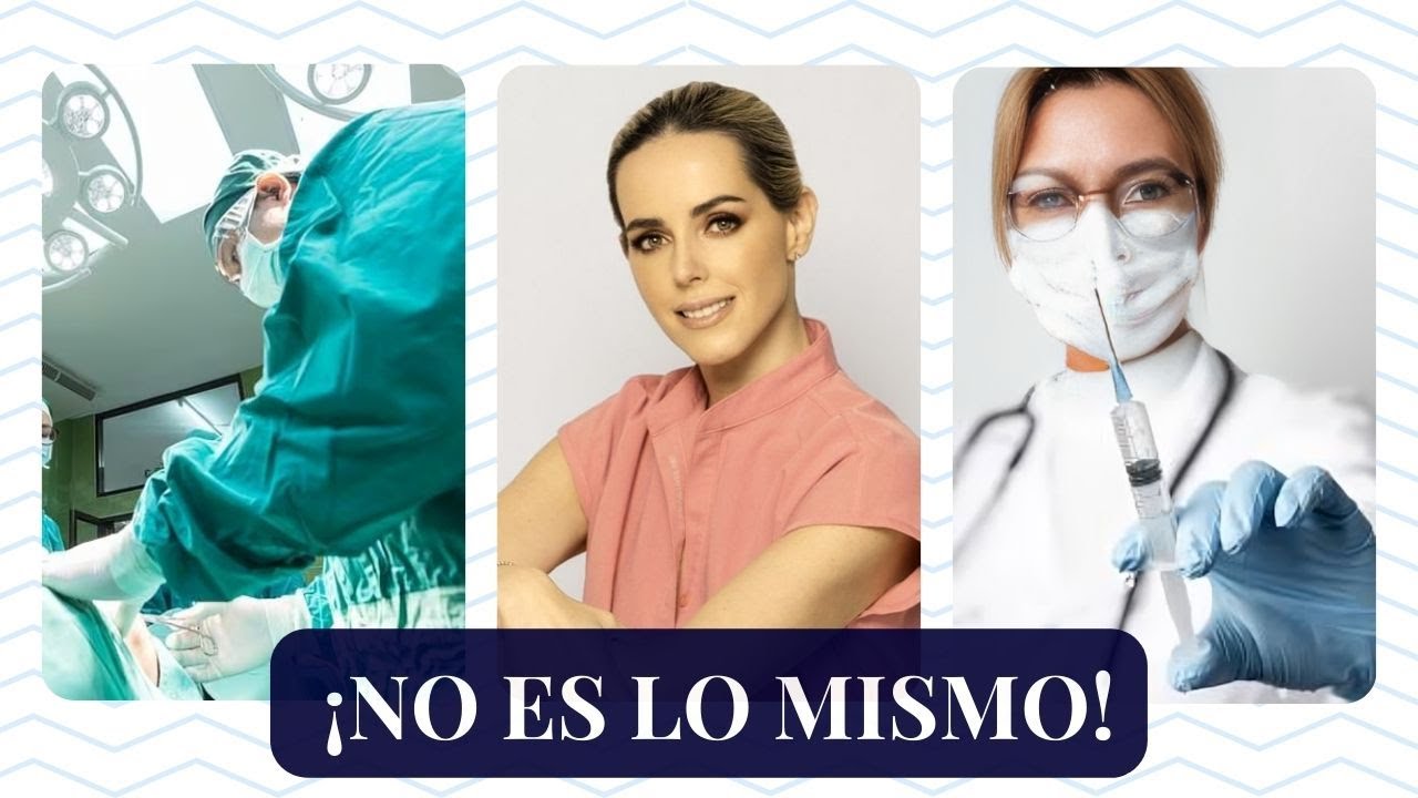 Diferencia entre MÉDICOS ESTÉTICOS y CIRUJANOS PLÁSTICOS 🥼 I Marisol Góngora
