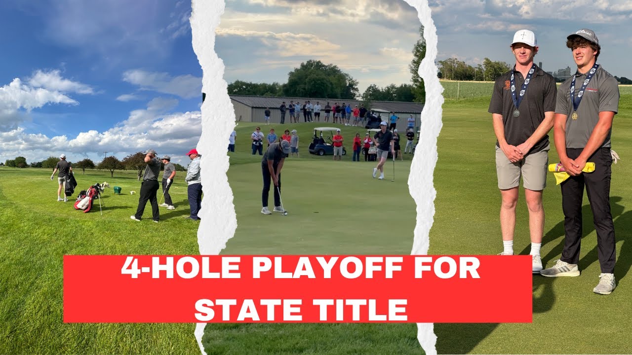 4-Hole Playoff for the 2025 NSAA Class D GOLF State Title!