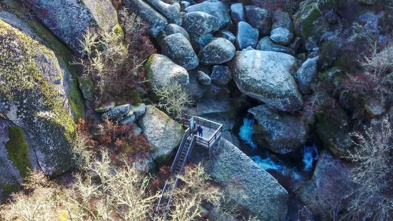 A VEIGA a vista de dron