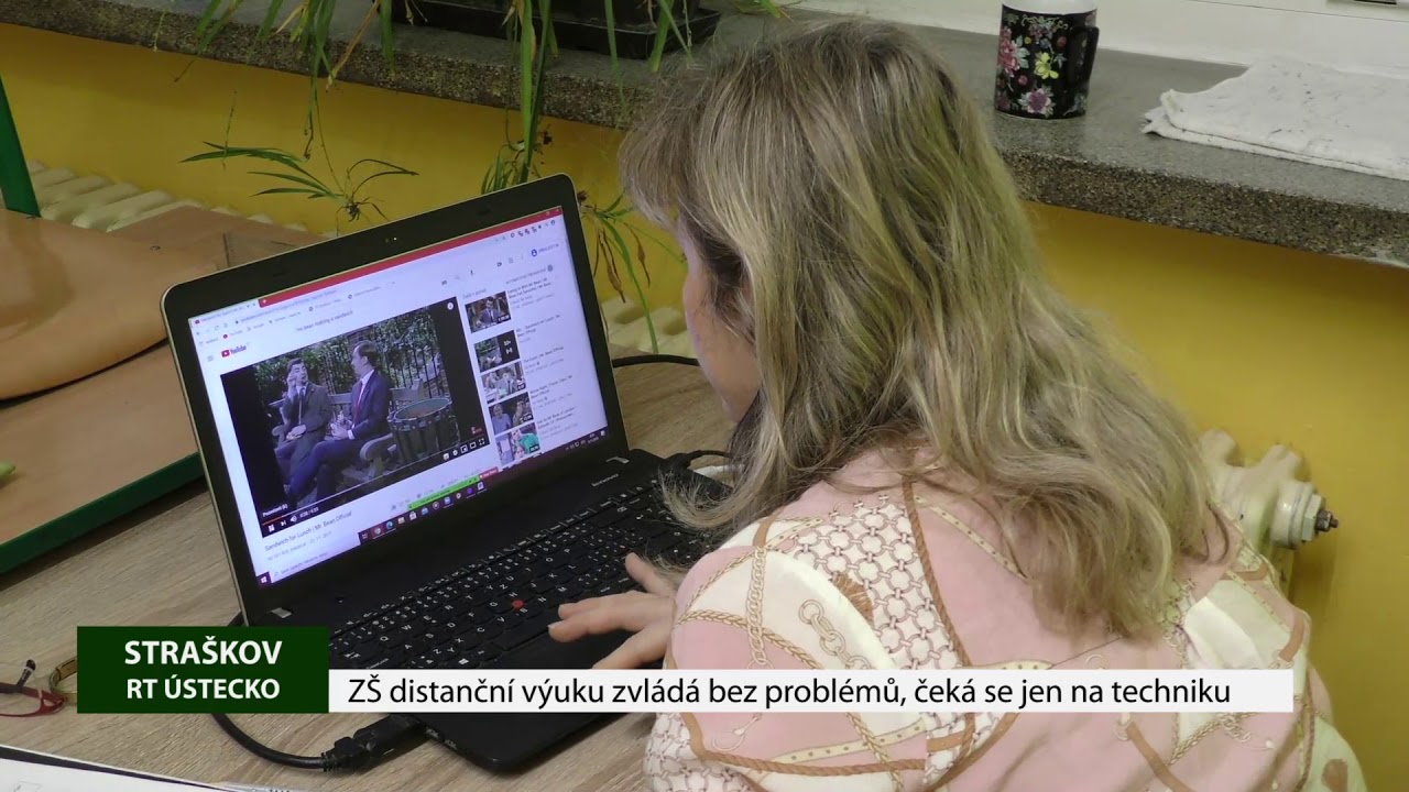 STRAŠKOV – VODOCHODY: ZŠ distanční výuku zvládá bez problémů, čeká se jen na techniku