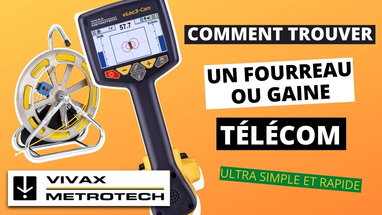 Comment trouver un point de blocage dans un fourreau Télécom?
