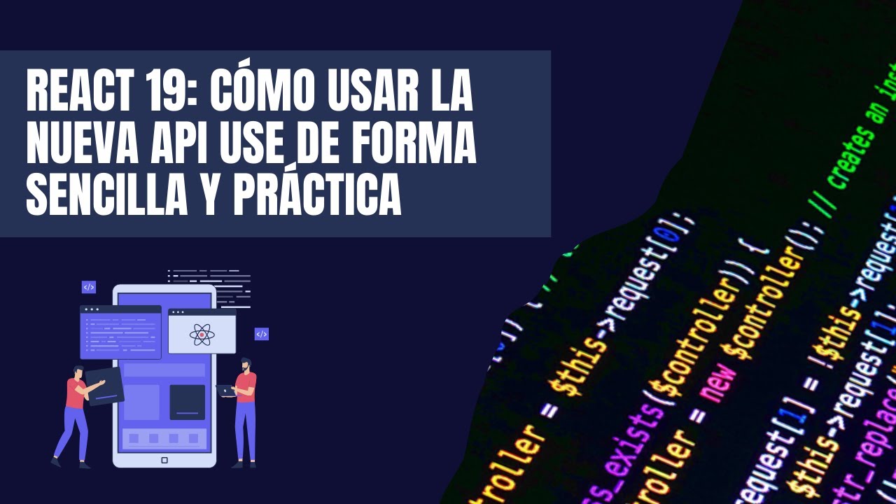 React 19: Cómo usar la nueva API use de forma sencilla y práctica⚛️ #coding #reactjs