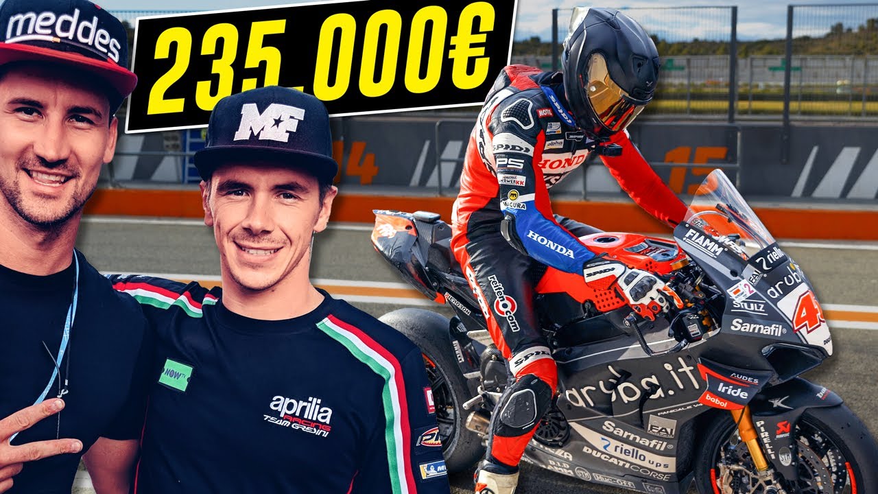 Ich fahre SCOTT REDDING's SUPERBIKE 🤯 | 230.000€ DUCATI V4R💸