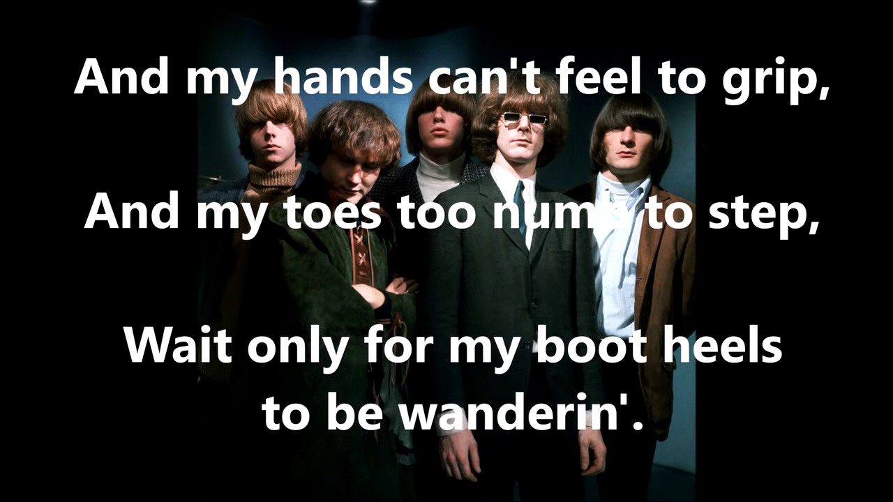 Mr  Tambourine Man  THE BYRDS (with lyrics)