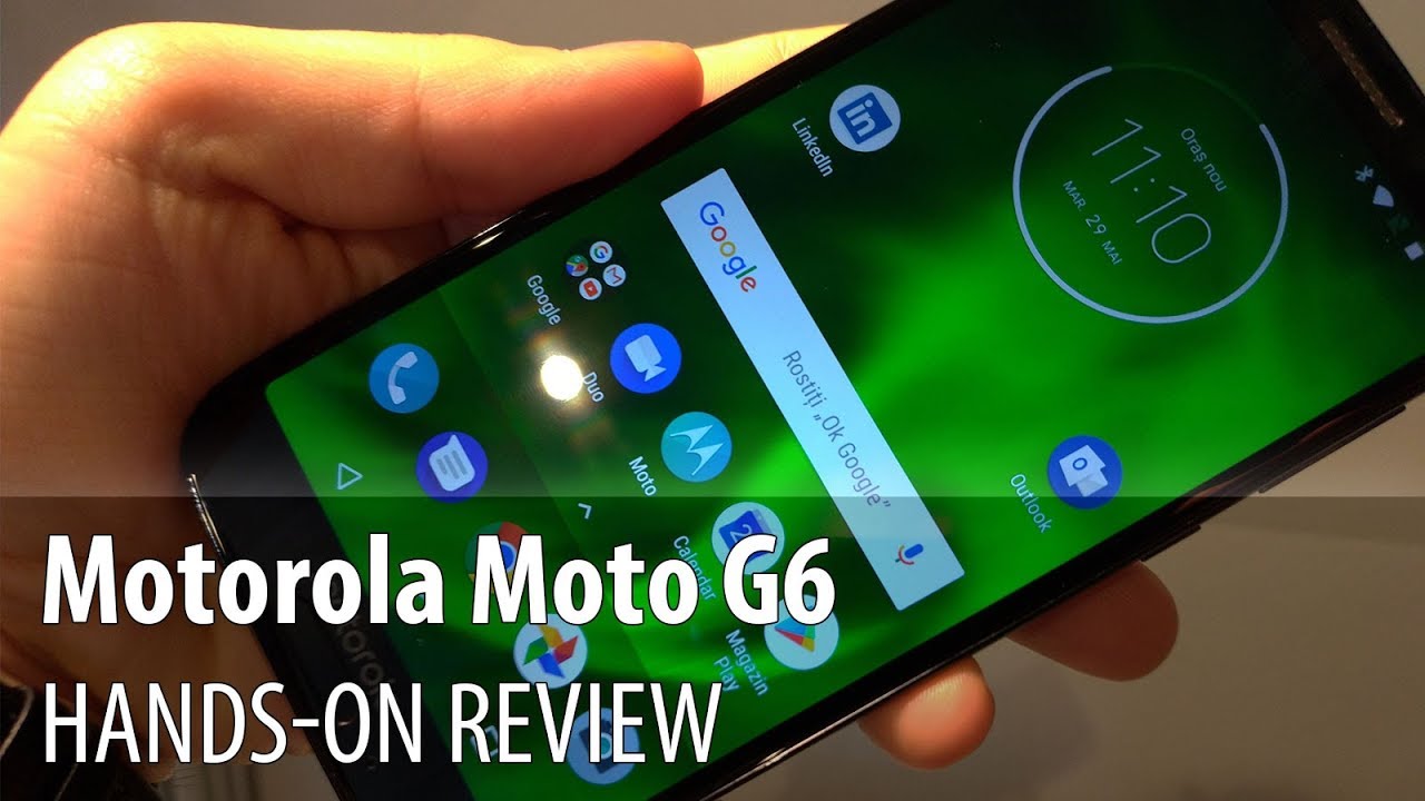 Motorola Moto G6 Hands-on Review (Midrange Snapdragon 450 Phone)