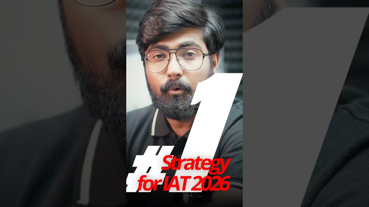 Единственная стратегия IAT 2026, которая вам нужна для IISc Bangalore 🚀