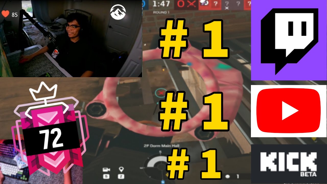 *TOP 0.01%* BEST R6 STREAMER IN 2023