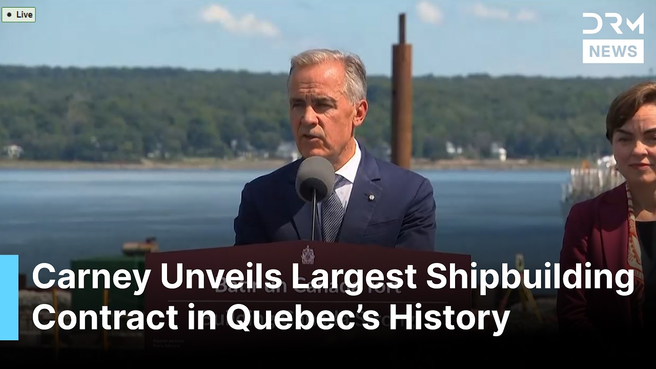 FULL SPEECH: Carney Announces Big Deal for Six Canadian-Made Icebreakers After US Talks Fail | AC1G