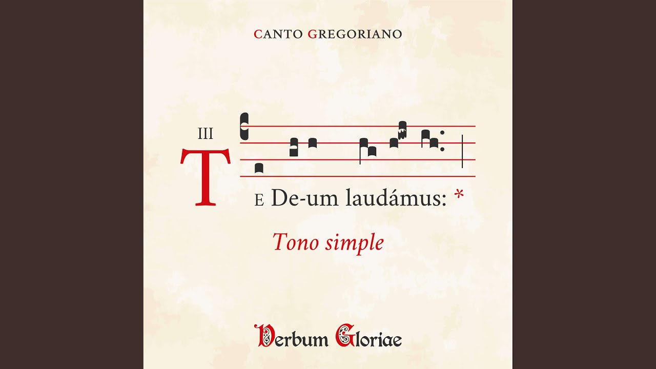 Te Deum (tonus simplex)