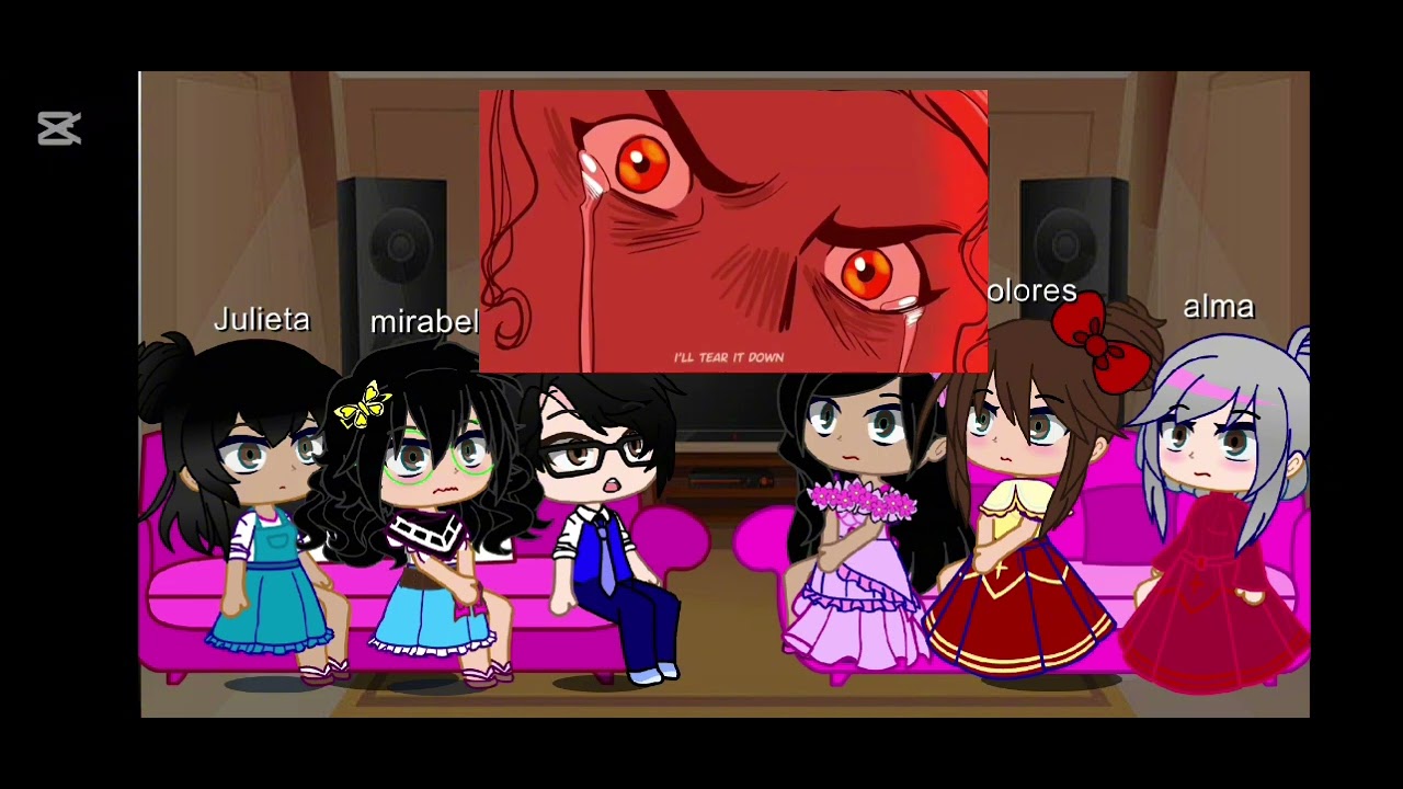 Encanto react to luisa villain song @lydiathebart
