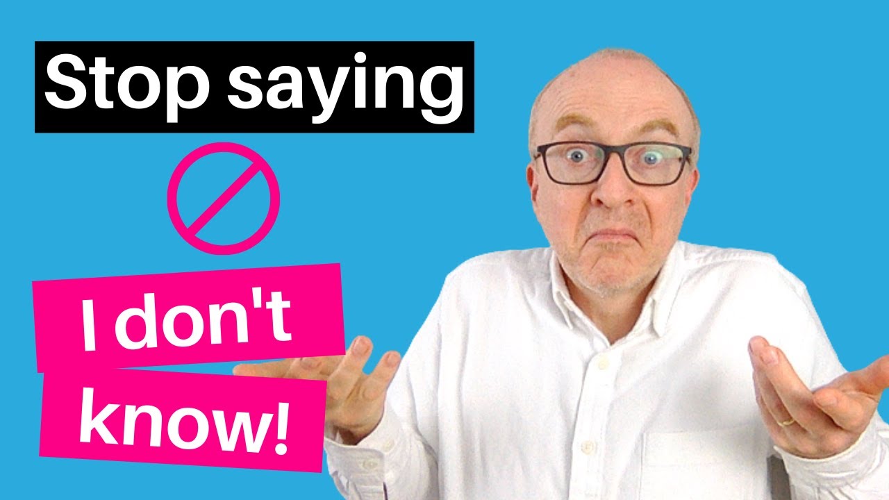 Stop saying, &ldquo;I don&rsquo;t know&rdquo; in IELTS Speaking