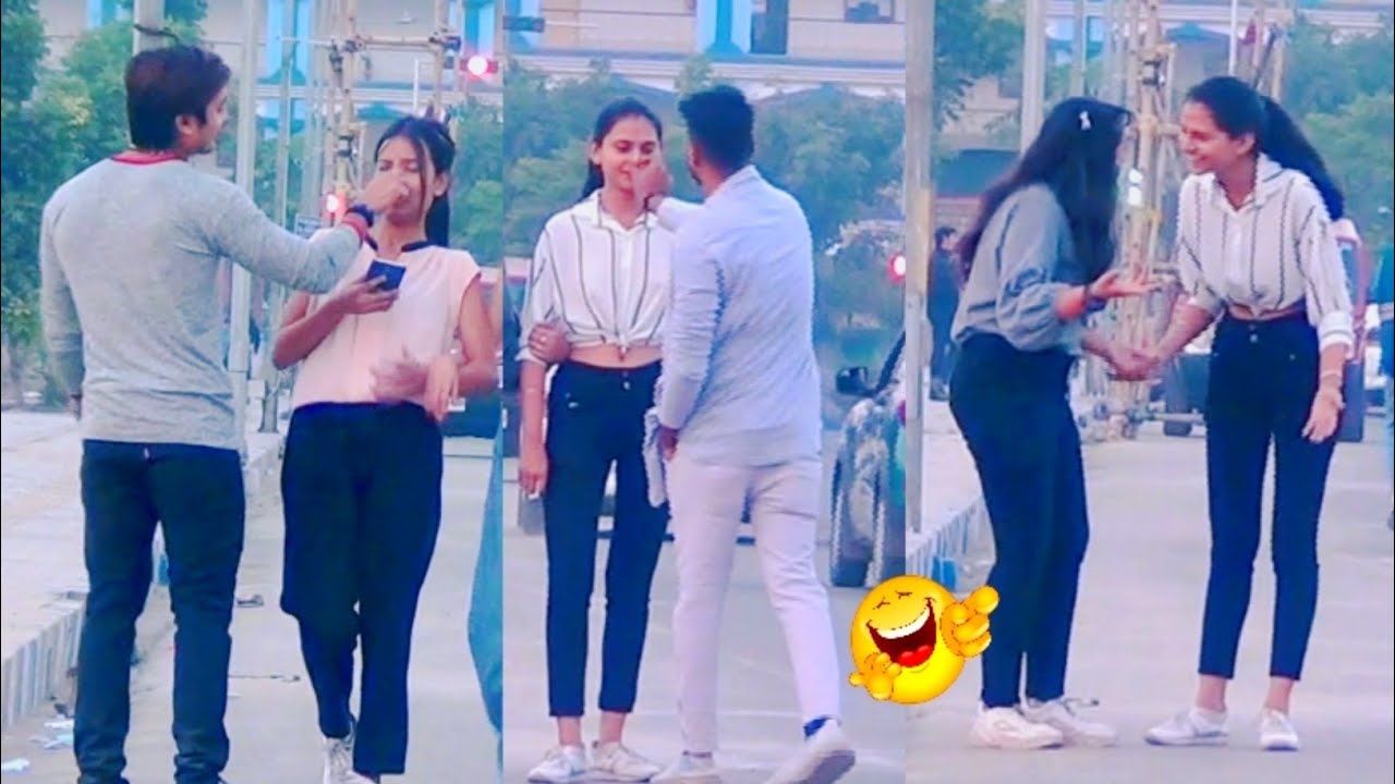 Nose Pulling prank On Cute Girls 🔥 | Part 3 | GULLY STAR