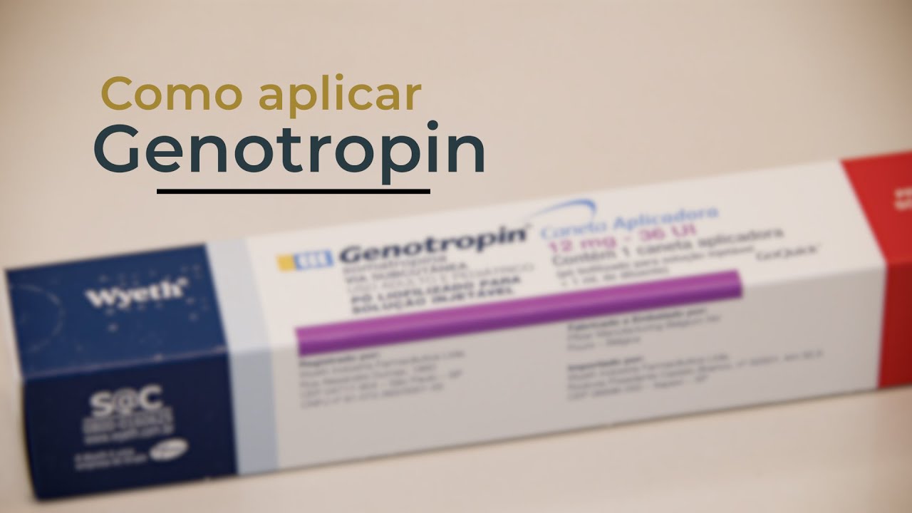 Como aplicar Genotropin - Clínica Fecundar
