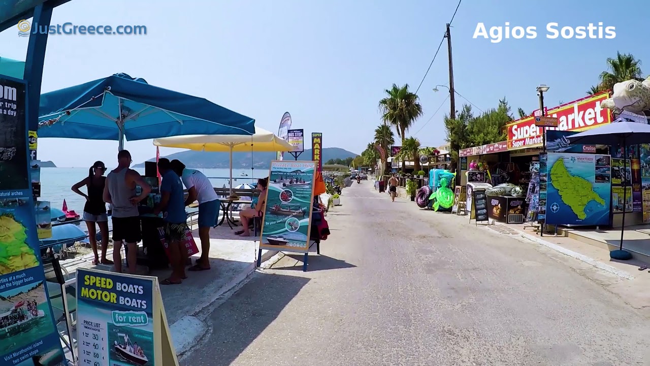 A walk through Agios Sostis Zakynthos - JustGreece.com