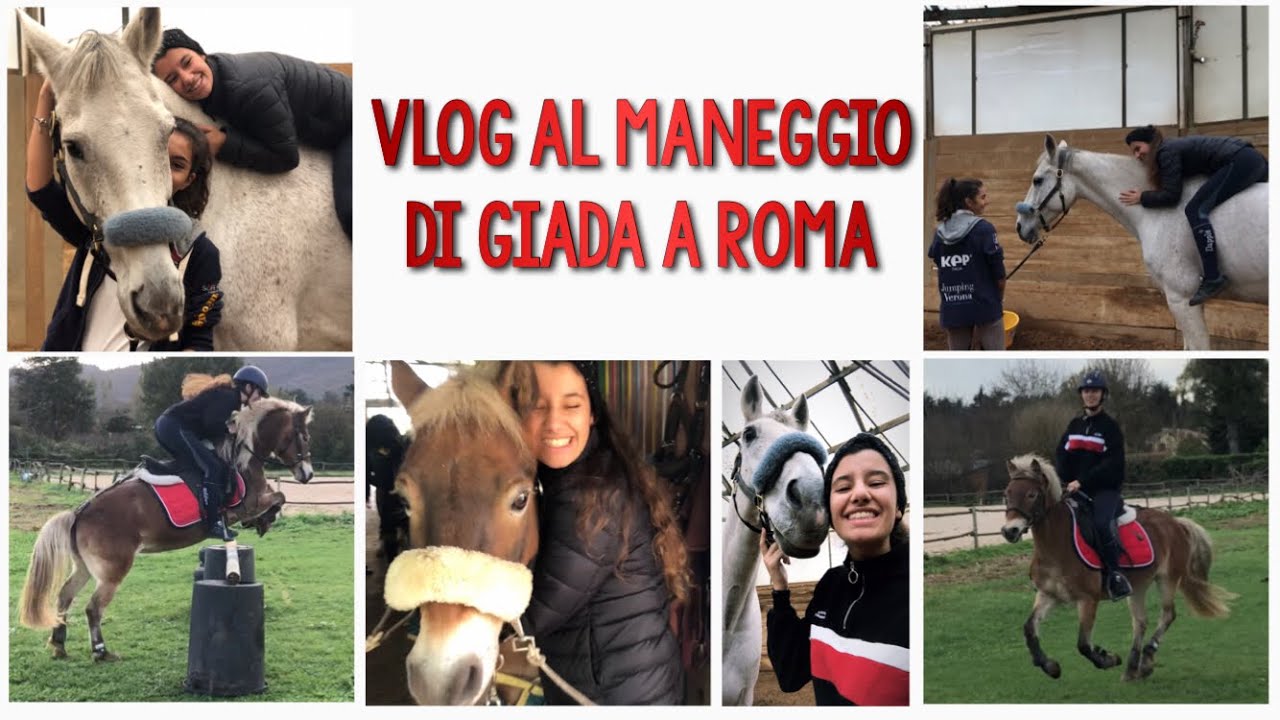 Vlog al maneggio di Giada a Roma | 3/11/2018 | Pernilla Iperti