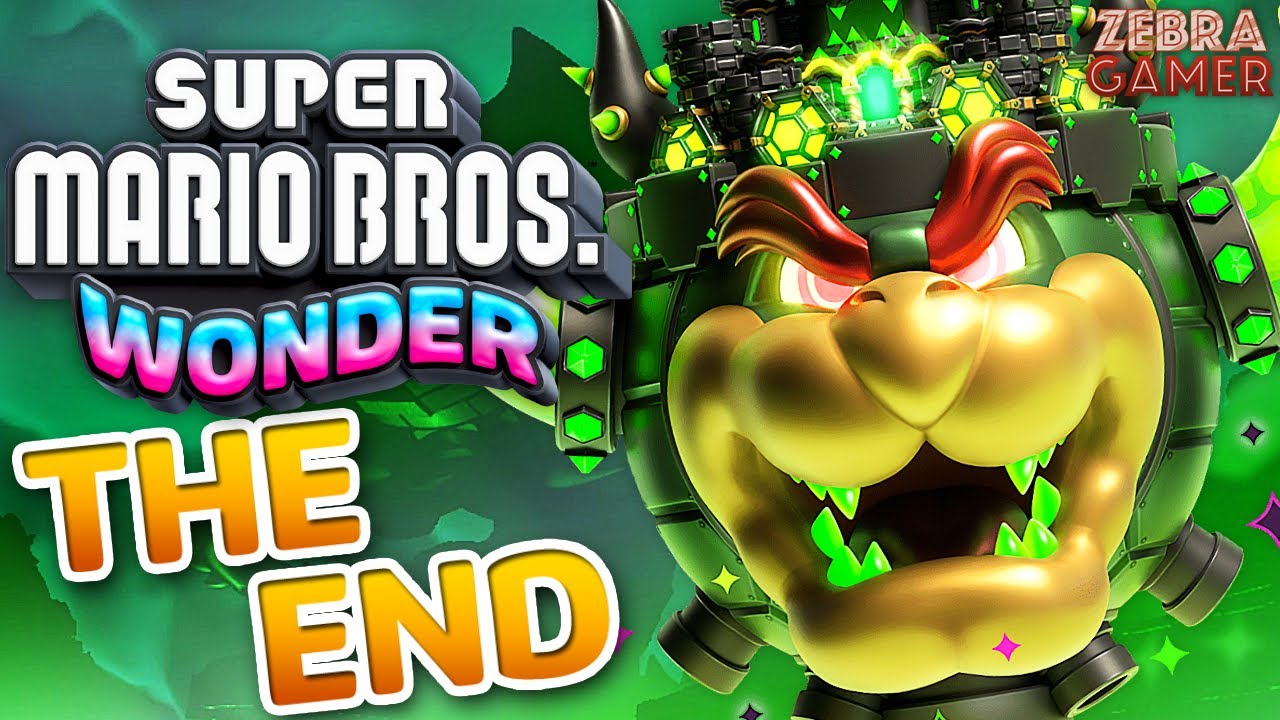 Прохождение Super Mario Bros. Wonder, часть 13 — КОНЕЦ! Финальный босс — замок Боузера!