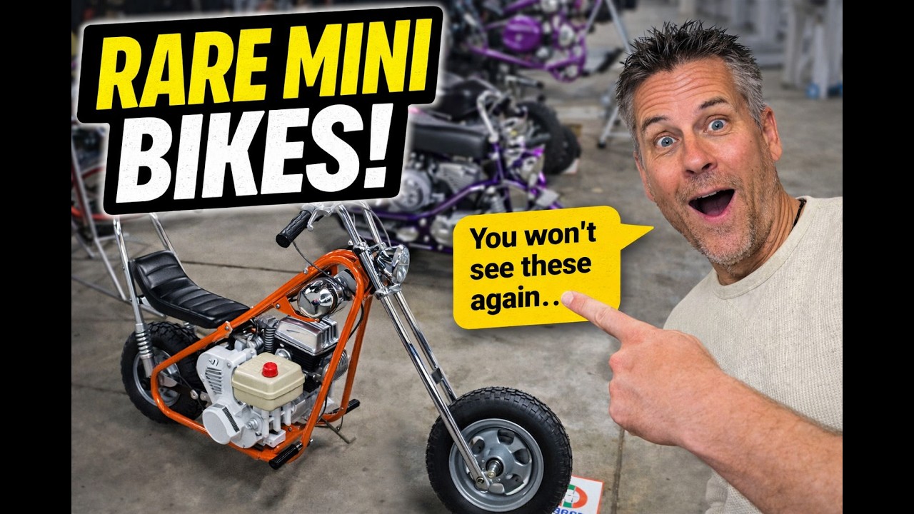 &ldquo;Inside a Mini Bike Swap Meet! Rare Vintage Bikes You Won&rsquo;t See Anywhere Else&rdquo;