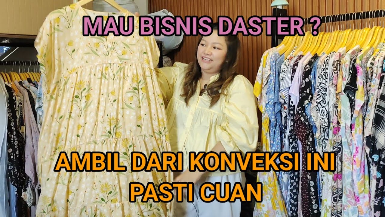 MAU BISNIS DASTER ? AMBIL DI KONVEKSI INI PASTI CUAN