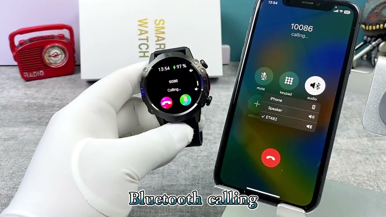 ET482 High-End Sports ECG Health smartwatch Manufacturer smart watch wholesalers