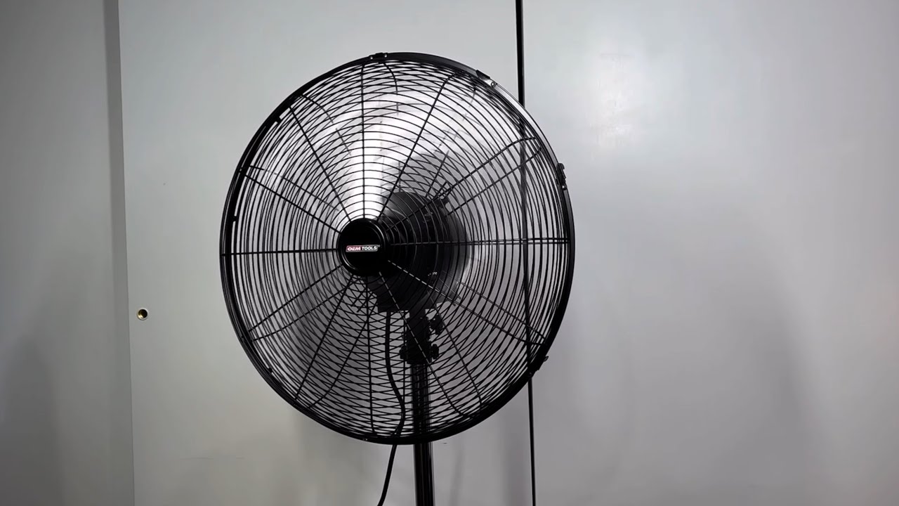 20 Inch High Velocity Oscillating Pedestal Fan Review
